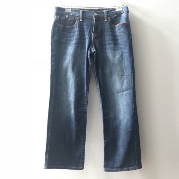 LUCKY BRAND Sweet n Low Crop Denim Jeans 6/28 - Picture 3 of 8